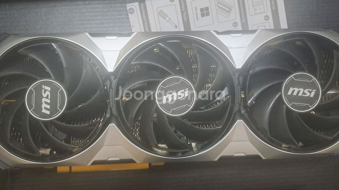 중고i rtx 4070 ti super 재판매합니다--3