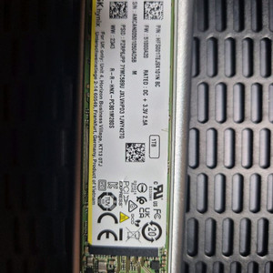 ssd 하이닉스 p41 oem 1tb 1장or 2장