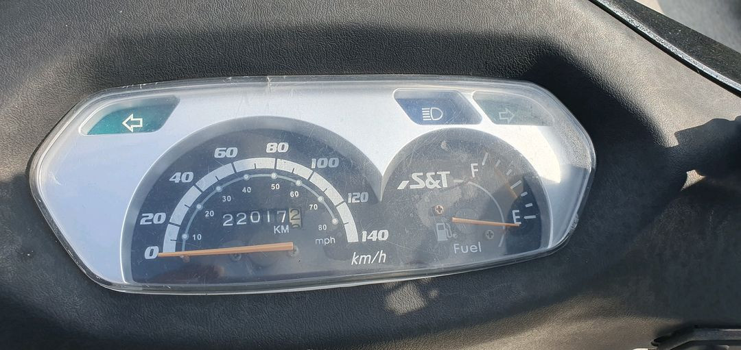 오토바이 비버125 스쿠터 짧은킬로 2만2천 팔아요--1