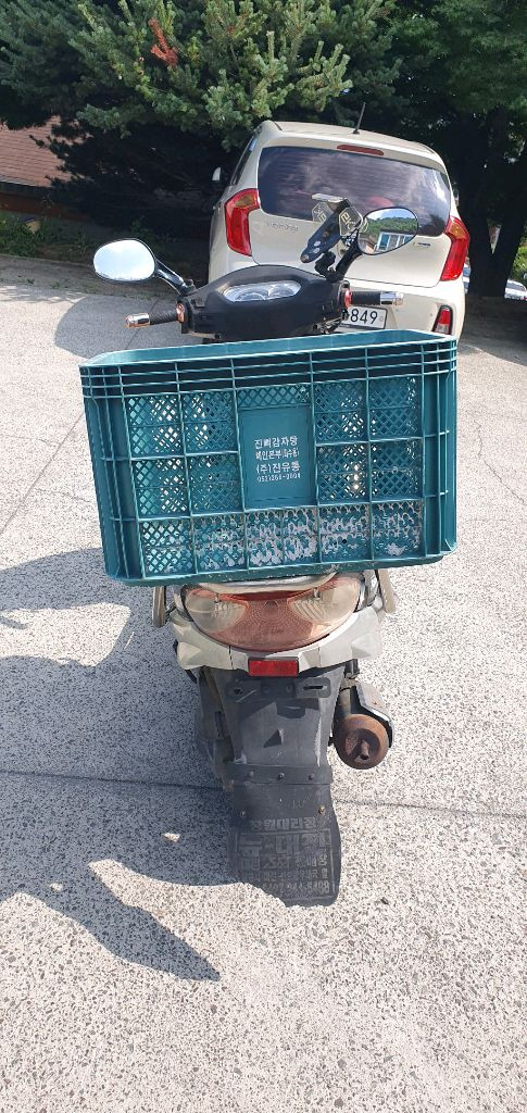 오토바이 비버125 스쿠터 짧은킬로 2만2천 팔아요--4