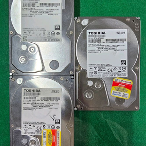 도시바 HDD 2TB/3TB 3개일괄판매