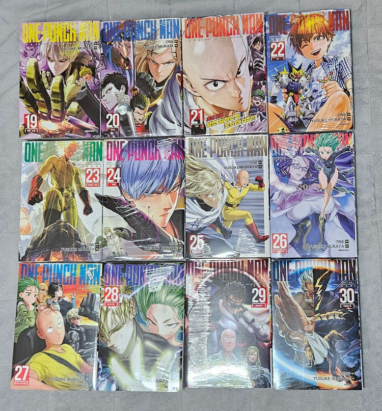 소장용) 원펀맨 만화책 1~30권 세트 일괄--6