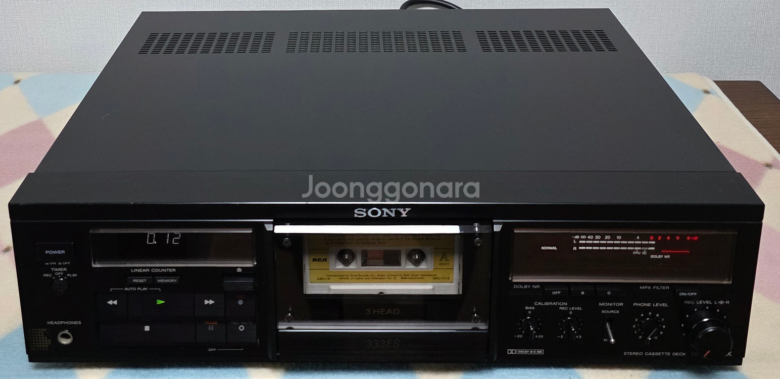 SONY 카세트 데크 TC-K333ESX--1