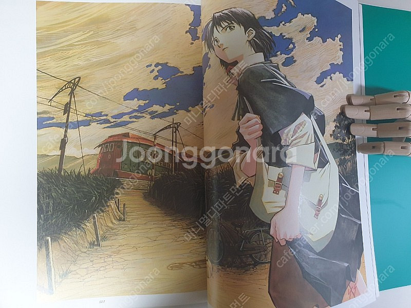 요시모토사다유키 에반게리온작가 일러스트 화집 팝니--7