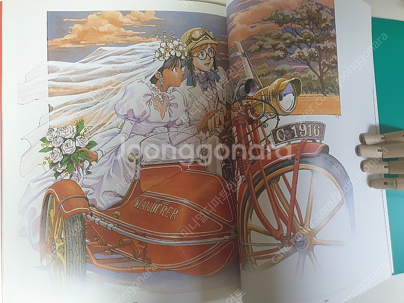 요시모토사다유키 에반게리온작가 일러스트 화집 팝니--9