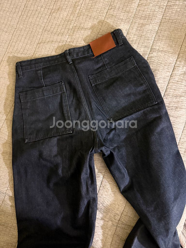 벨리에 블랭크 데님팬츠 인디고--0