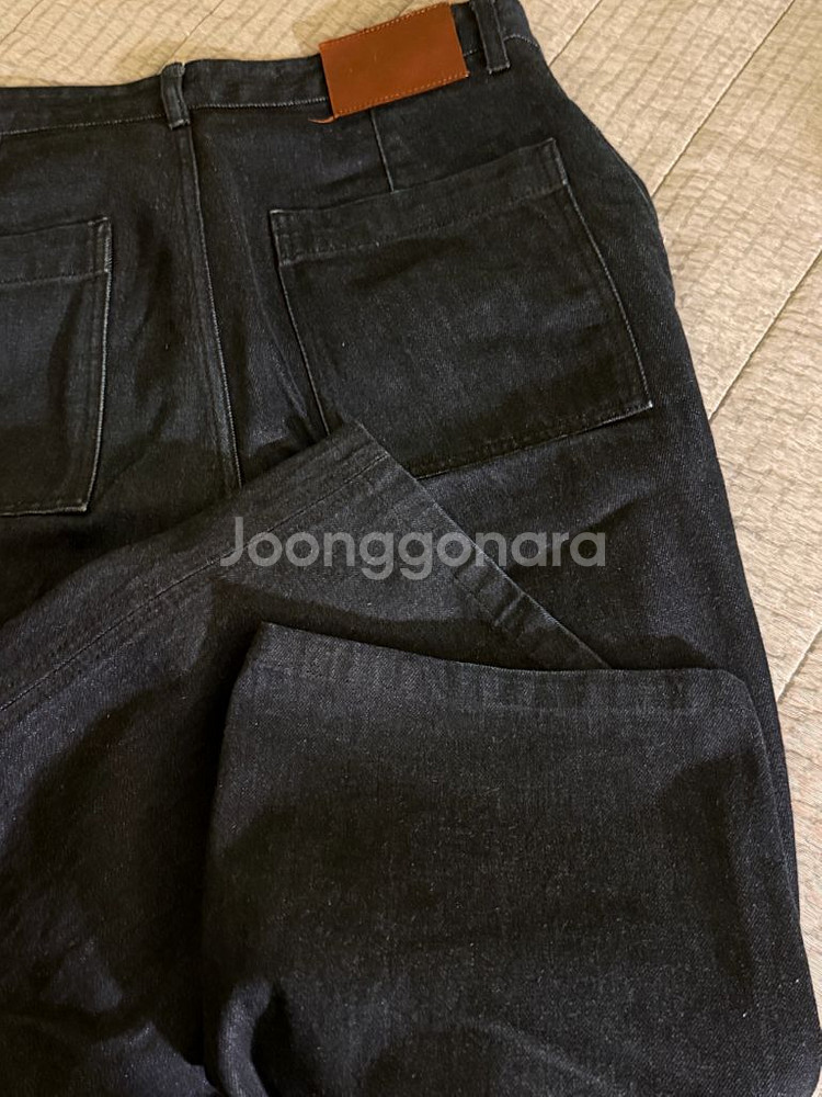 벨리에 블랭크 데님팬츠 인디고--3