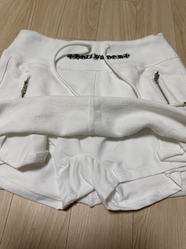 크롬하츠 치마 바지 스커트 밴딩 트레이닝 스타일--6