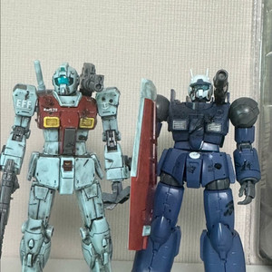HG 건담 디오리진 짐+건캐논 정크 배틀 대미지