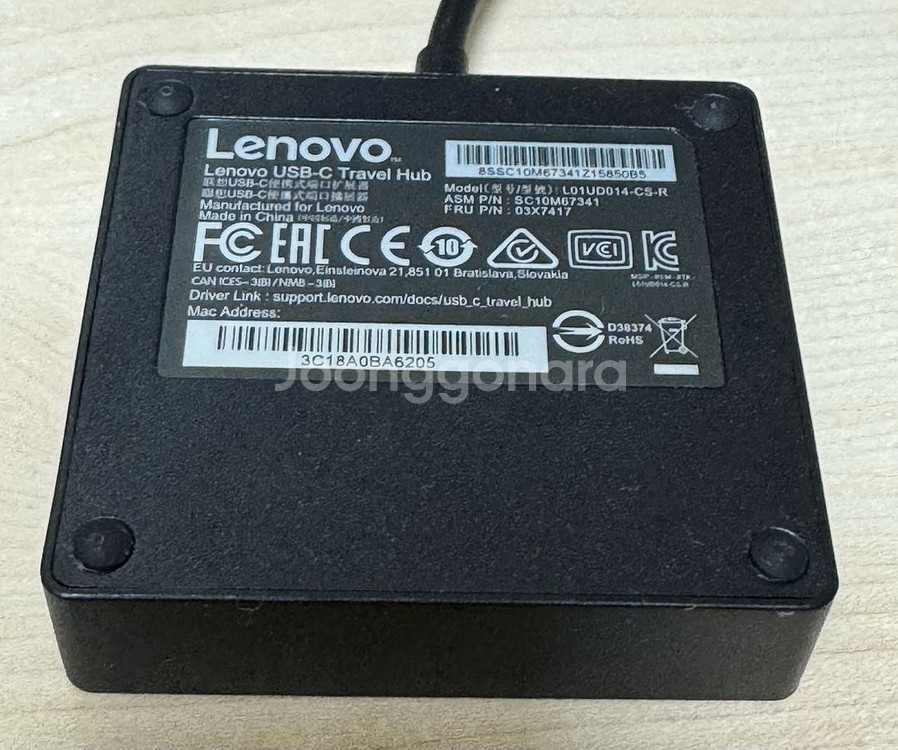 레노버 트래블 허브 usb-c--1