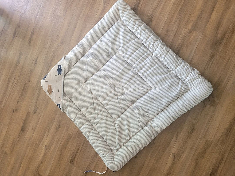 곰돌이 패턴 퀼팅 매트--2