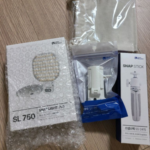 라이트밸런스 SL-750 삼각대 세트 촬영 조명 미개봉