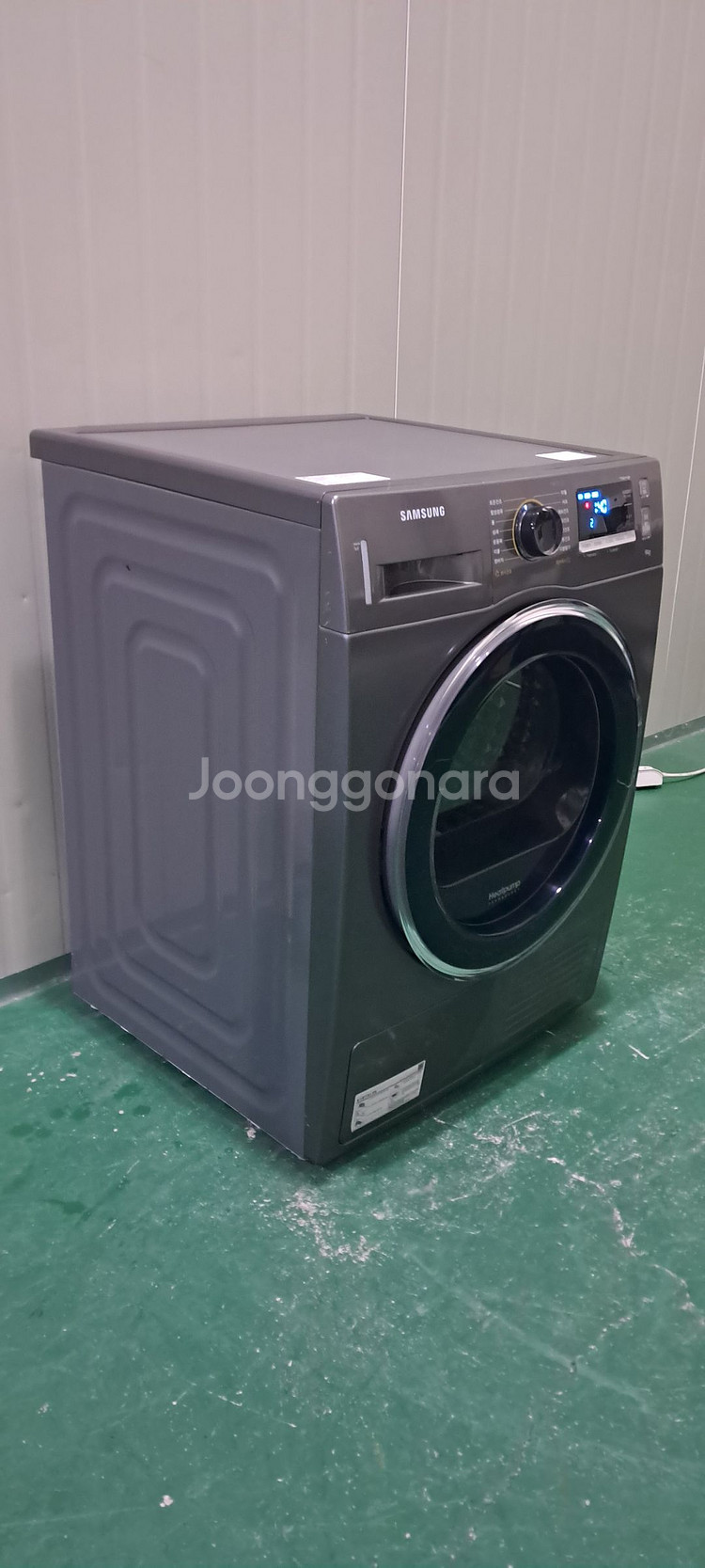 2582 삼성 9KG 전기건조기(이녹스실버+히트펌프식)--1