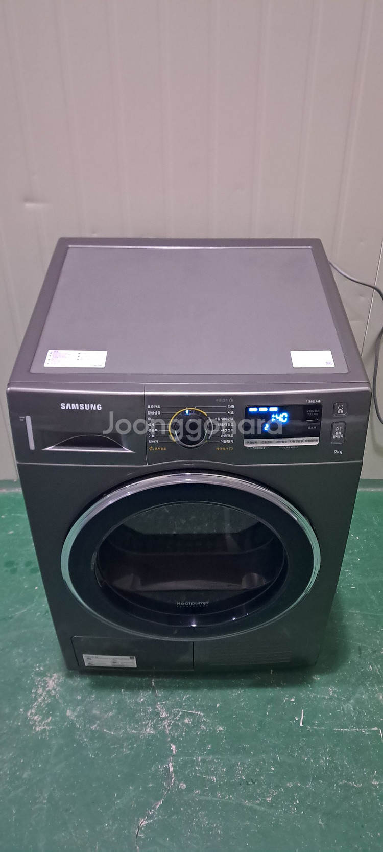 2582 삼성 9KG 전기건조기(이녹스실버+히트펌프식)--3