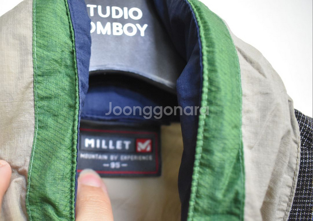 밀레 남성 경량 바람막이 (95)--2