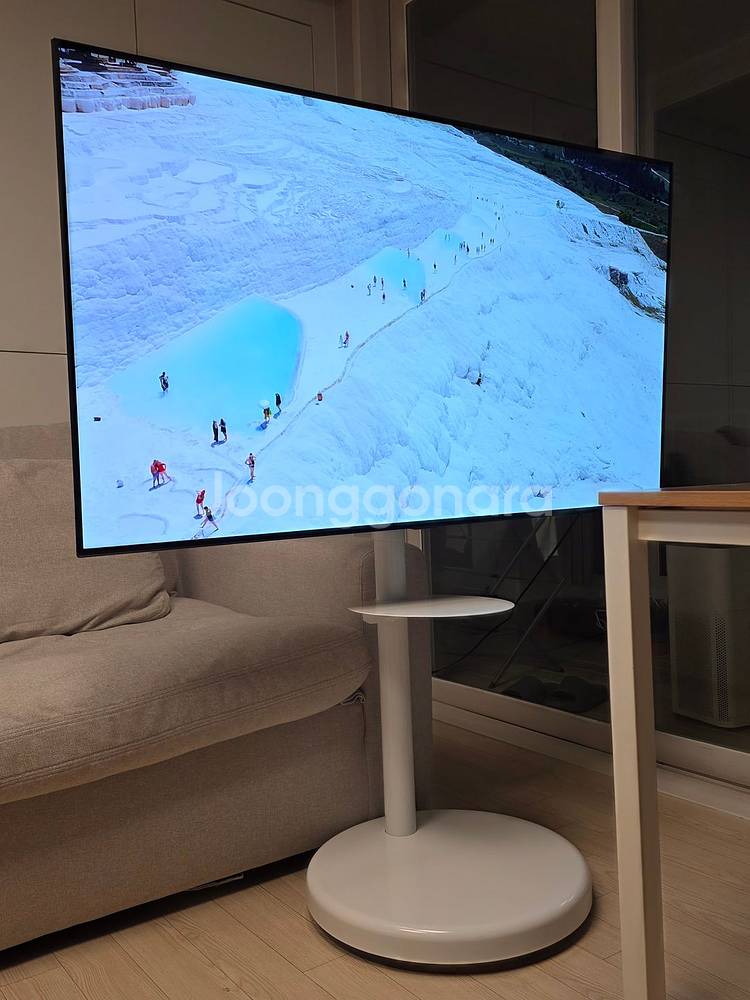 LG 55인치 OLED TV + 삼탠바이미 거치대--1