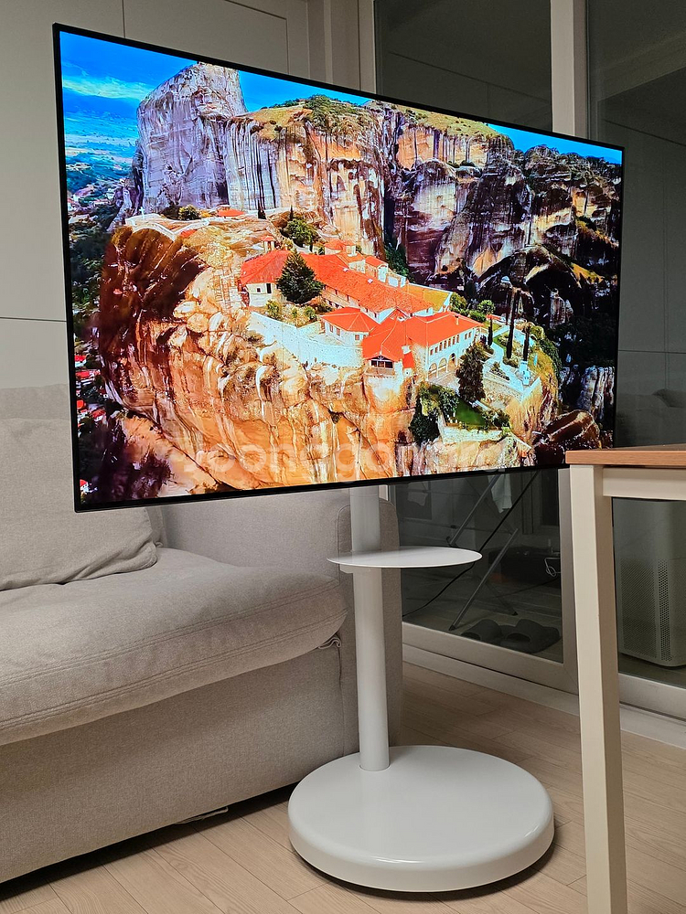 LG 55인치 OLED TV + 삼탠바이미 거치대--3