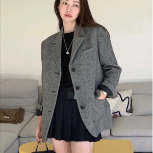 jsny 제이에스앤와이 차정원 울 자켓S