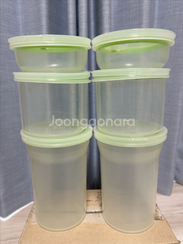 이지앤프리 밀폐용기 세트 새상품--0