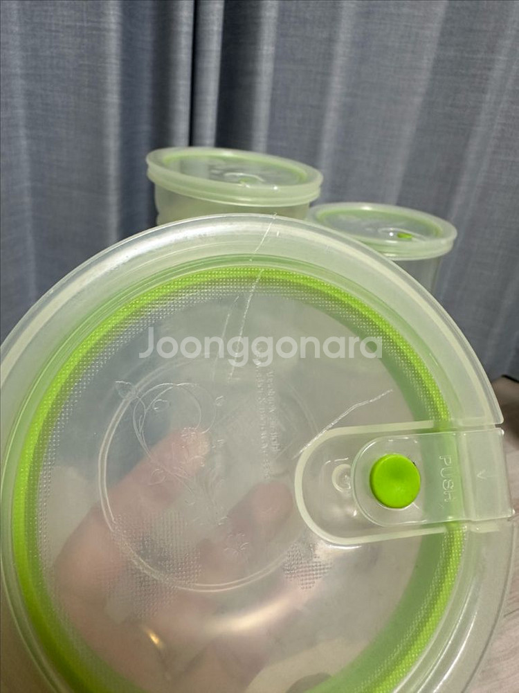 이지앤프리 밀폐용기 세트 새상품--1