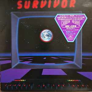 SURVIVOR LP 84년초반 4집일본수입반 NM+