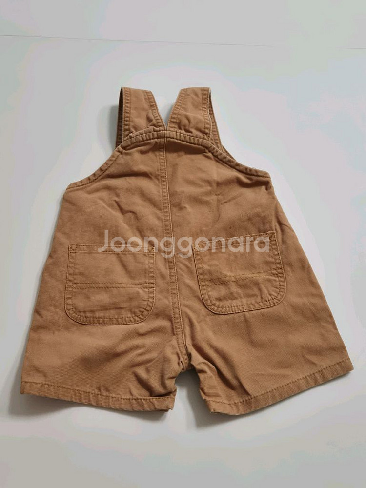 칼하트 된장 오버롤 멜빵바지 모자세드--1