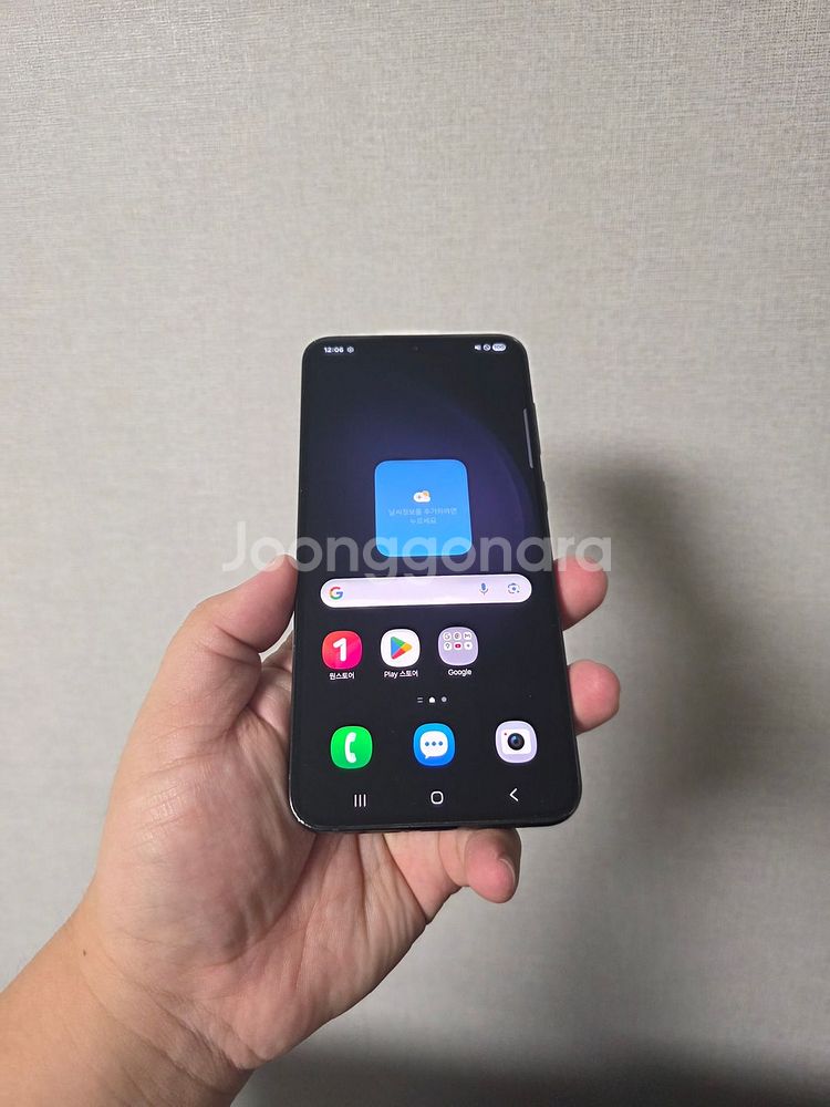 갤럭시 S23플러스 블랙 256기가 A급 팔아요~--0