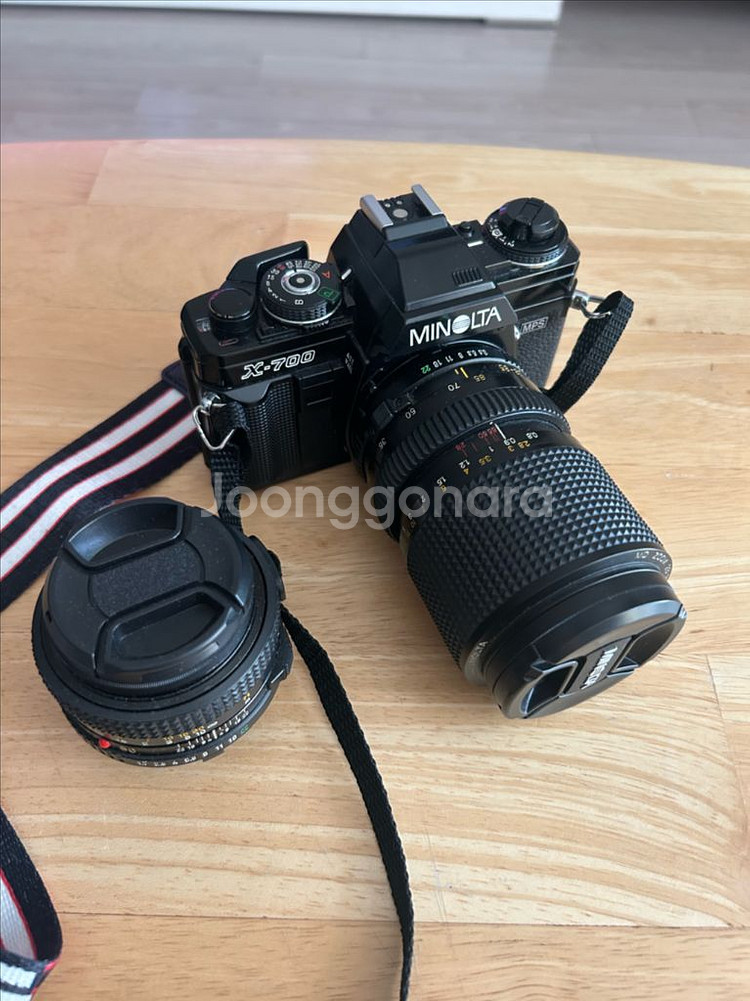 미놀타 x700 x-700 와 렌즈 2개 판매합니다--0