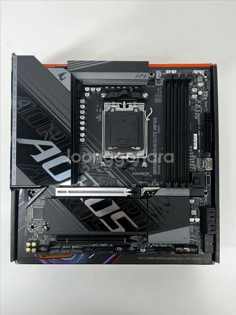 기가바이트 B850M AORUS ELITE 메인보드--0
