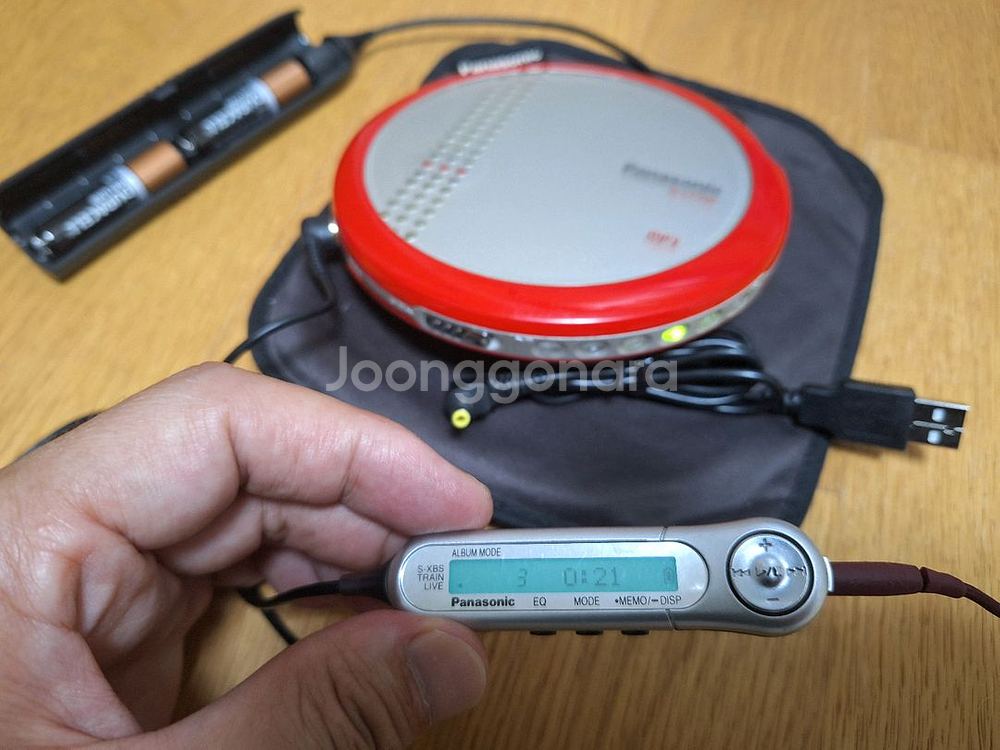 파나소닉 워크맨 CD플레이어,CDP SL-CT700--5