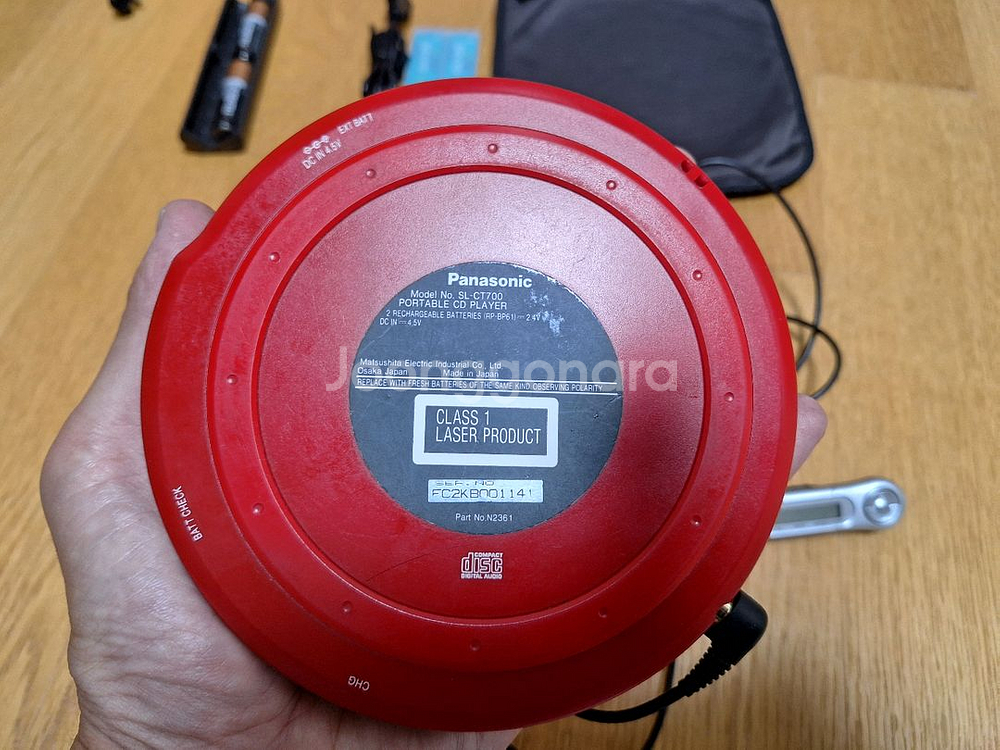 파나소닉 워크맨 CD플레이어,CDP SL-CT700--2