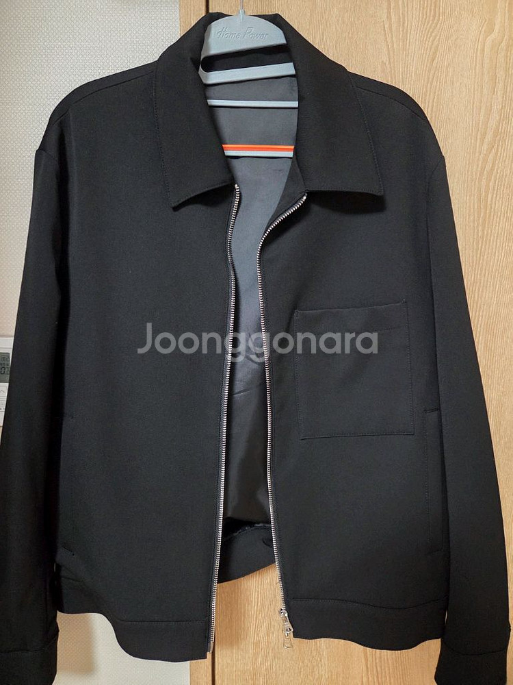 무신사 스탠다드 릴렉스드 미니멀 자켓--0