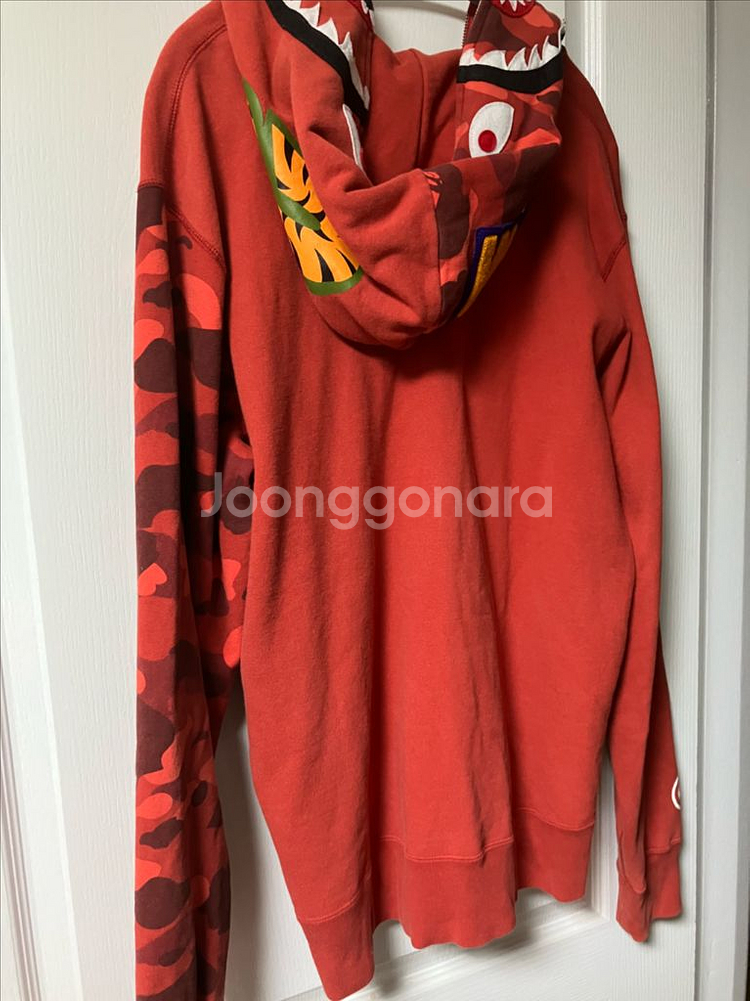 BAPE 베이프 적계 후드집업 XL--3