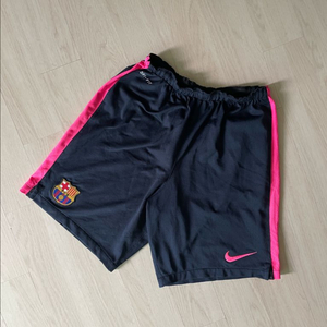 나이키 14-15 FC 바르셀로나 트레이닝 쇼츠 핑크