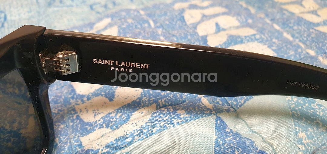 23FW 생로랑 블랙 선글라스 SL 628 001--4