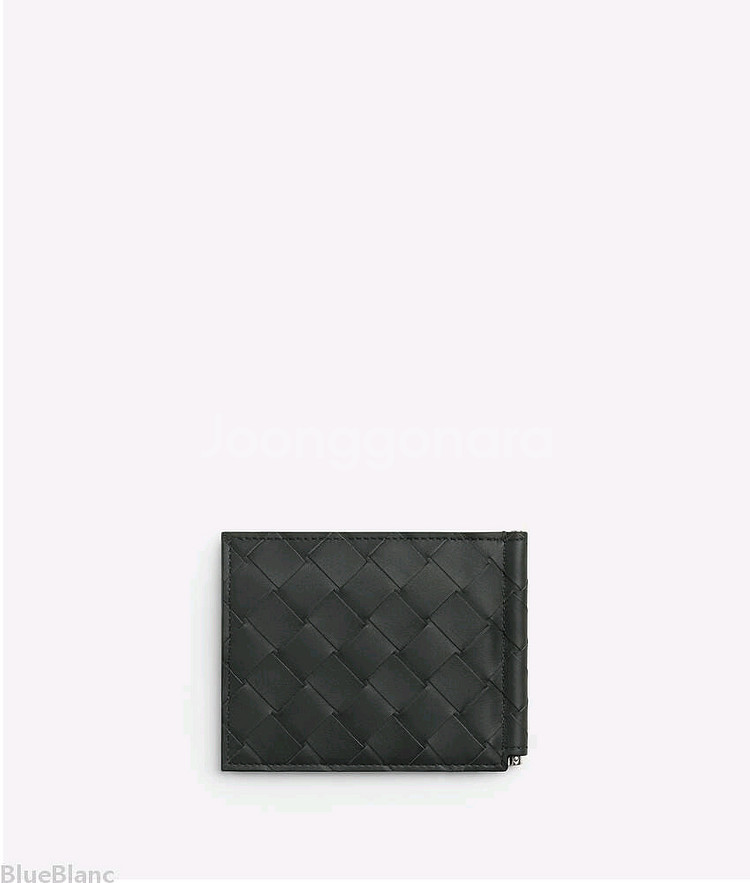 보테가베네타 인트레치아토 머니 클립 지갑--2