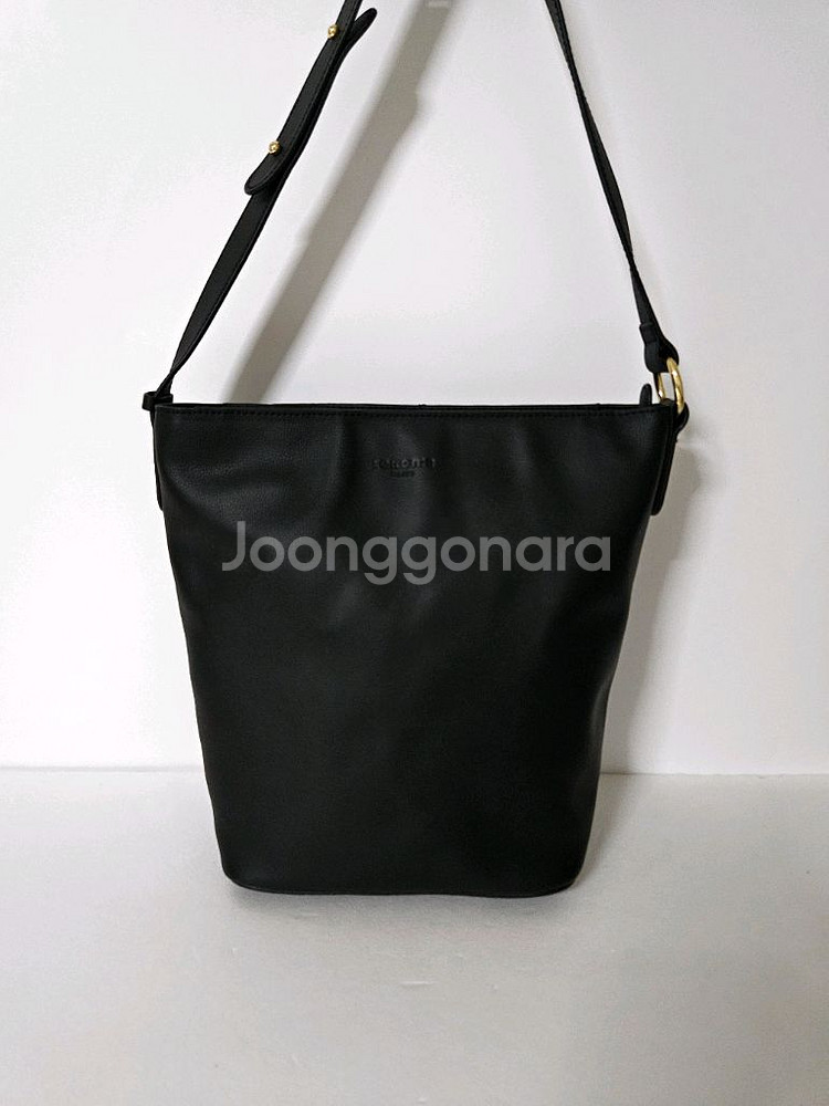 금강 레노마 가죽 숄더백 토트백--3