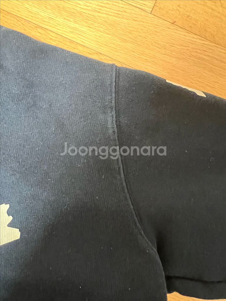 정품 오프화이트 테이프에로우 후드티 s--6