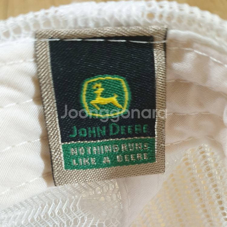 존디어 핑크 트러커햇 여성 메쉬캡 모자--2
