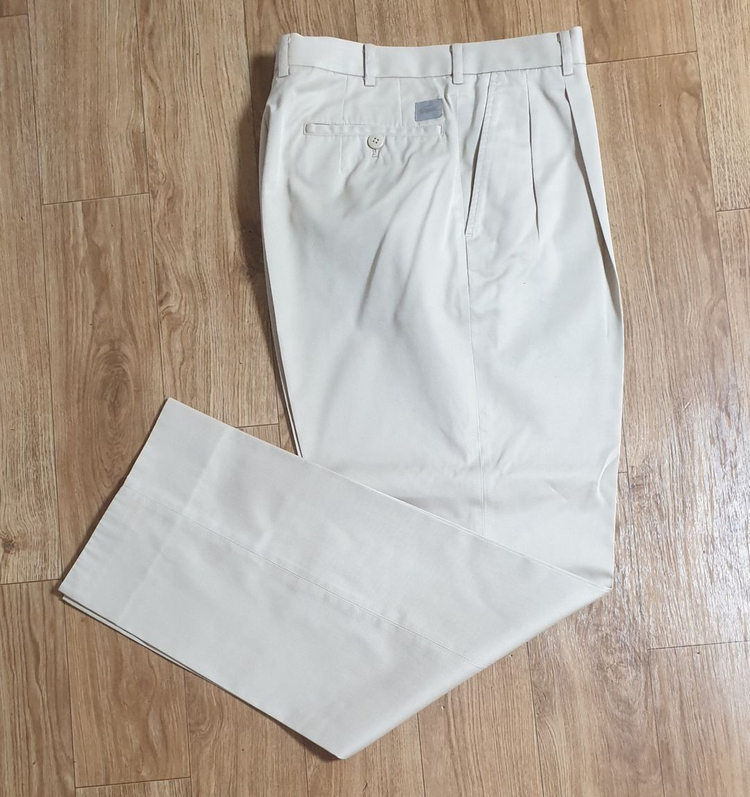 미사용 남성 정장 바지 30 / 라코스테 인디안 쎄바스 이미지