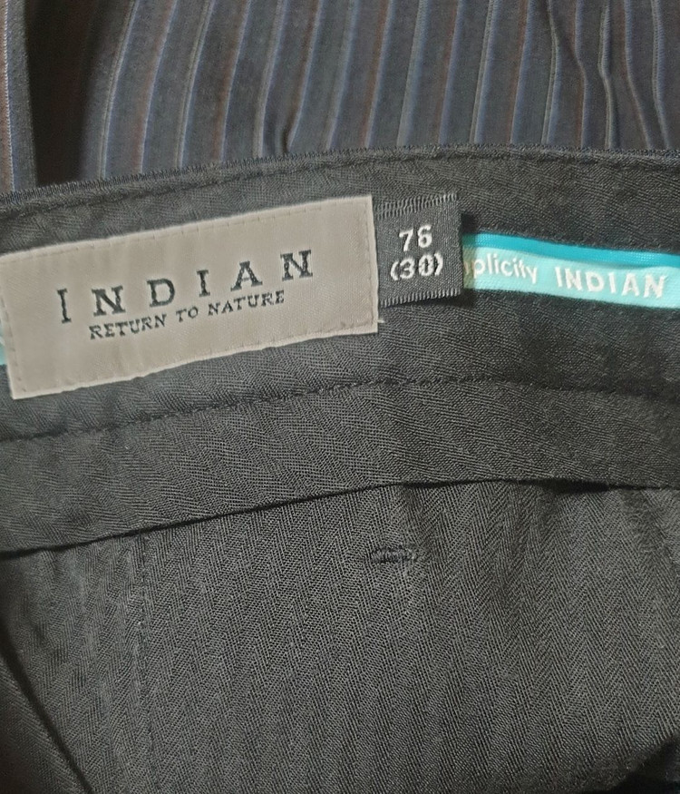 미사용 남성 정장 바지 30 / 라코스테 인디안 쎄바스 이미지