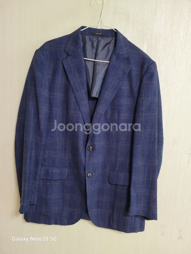 남성 갤럭시 로노피아나 울.실크 린넨자켓 (95)--0