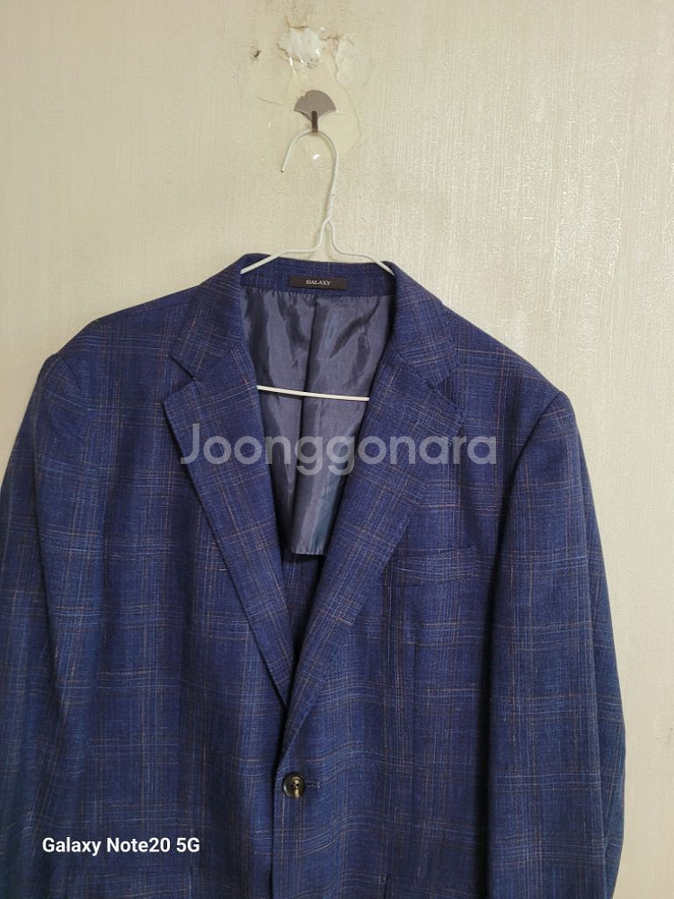 남성 갤럭시 로노피아나 울.실크 린넨자켓 (95)--1