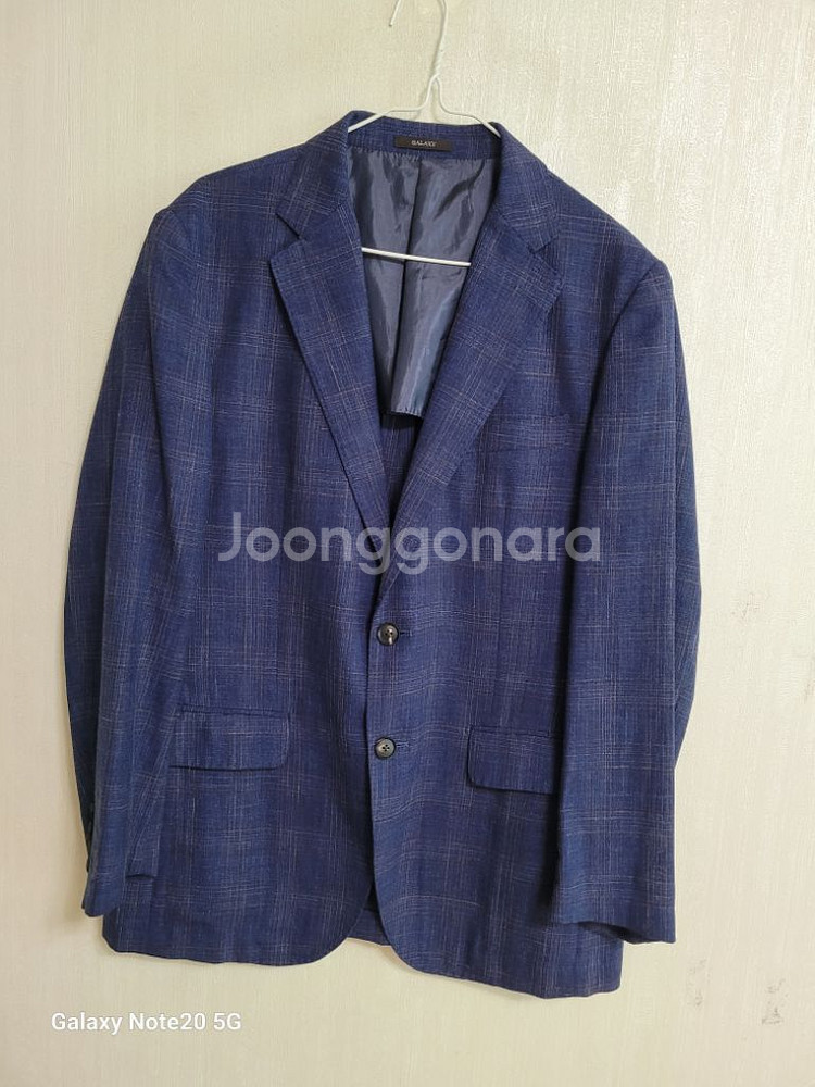 남성 갤럭시 로노피아나 울.실크 린넨자켓 (95)--9