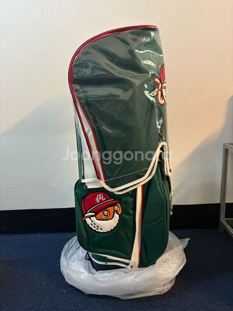말본 스탠드백 경량 골프백 캐디백 그린 새상품--2
