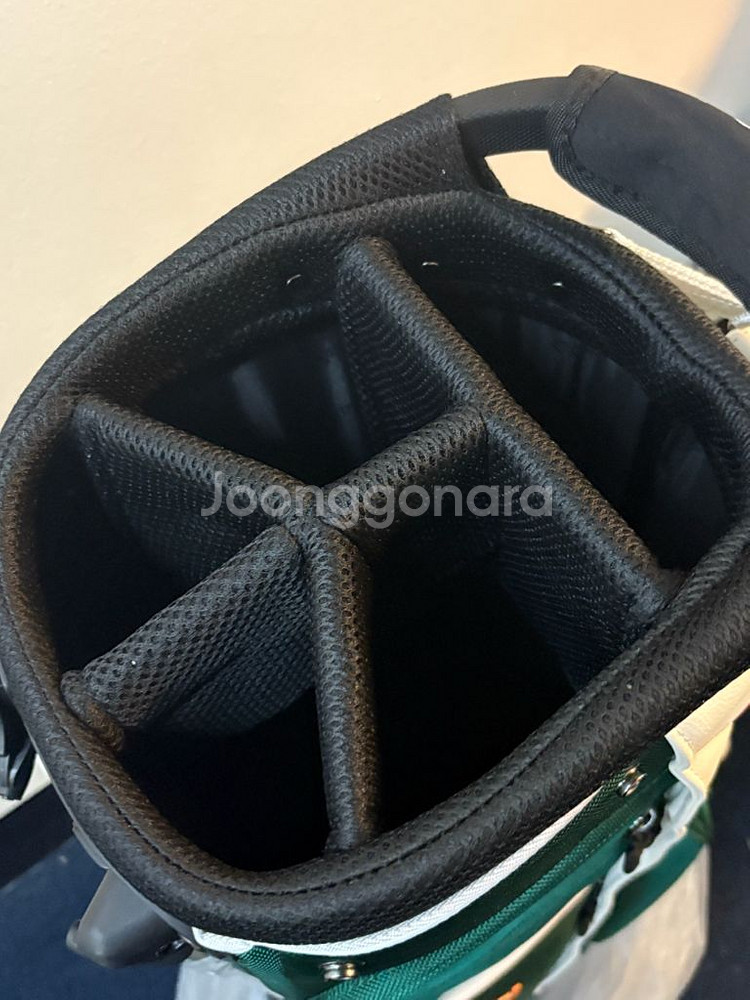 말본 스탠드백 경량 골프백 캐디백 그린 새상품--3