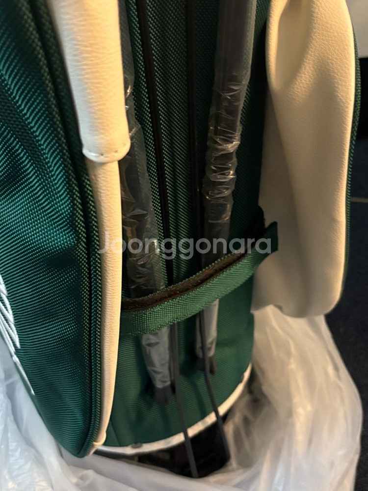 말본 스탠드백 경량 골프백 캐디백 그린 새상품--7