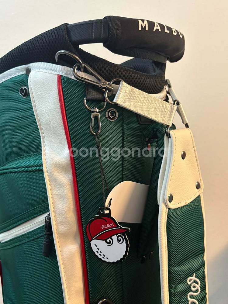 말본 스탠드백 경량 골프백 캐디백 그린 새상품--9