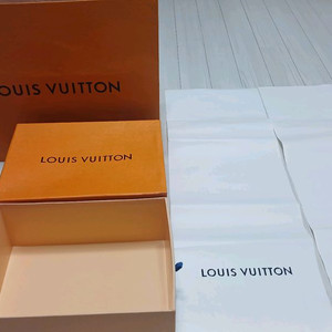 LOUIS VUITTON 루이비통 신발박스+속지2장+캘