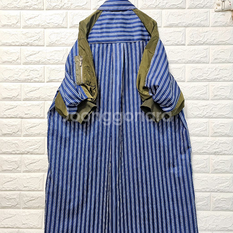 항공점퍼소매셔츠원피스--3